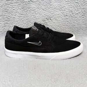 Nike SB Shane Mens Size 11 Sneakers Shoes Black Suede Canvas